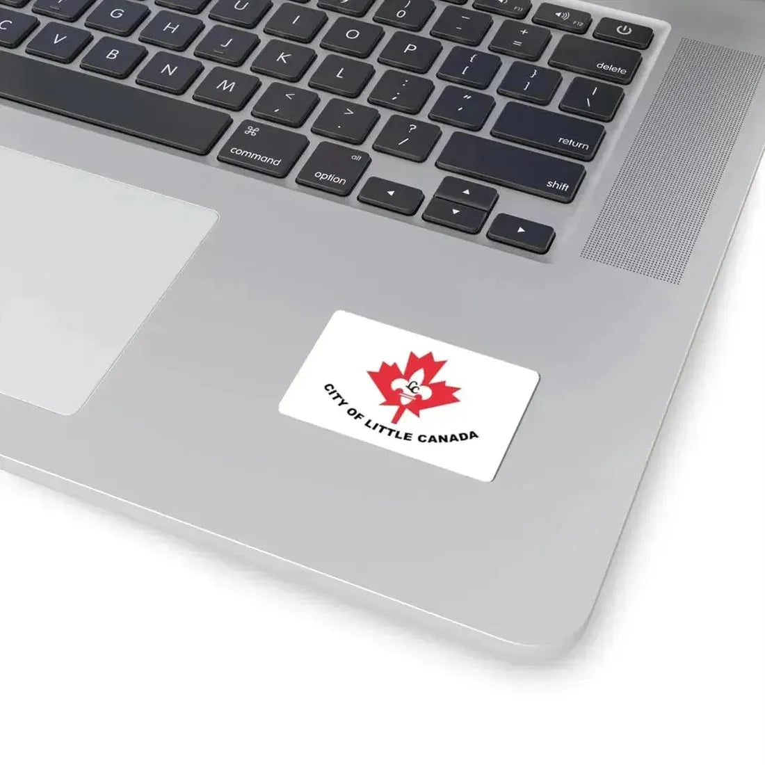 Flag of Little Canada Minnesota (United States) STICKER Vinyl Kiss-Cut Decal - The Sticker Space