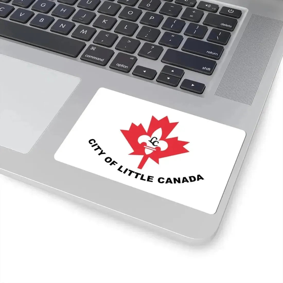 Flag of Little Canada Minnesota (United States) STICKER Vinyl Kiss-Cut Decal - The Sticker Space