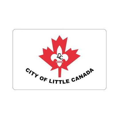 Flag of Little Canada Minnesota USA STICKER Vinyl Die-Cut Decal - The Sticker Space