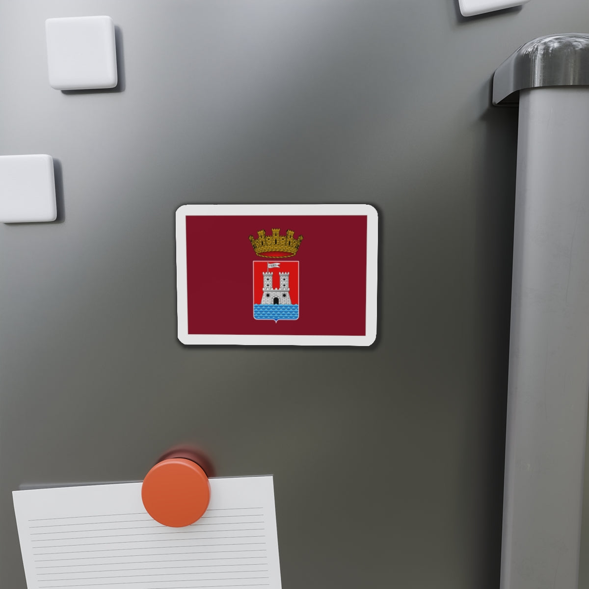 Flag of Livorno Italy - Die-Cut Magnet-The Sticker Space