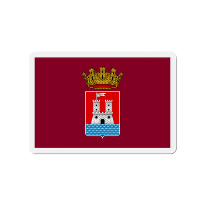 Flag of Livorno Italy - Die-Cut Magnet-3" x 3"-The Sticker Space