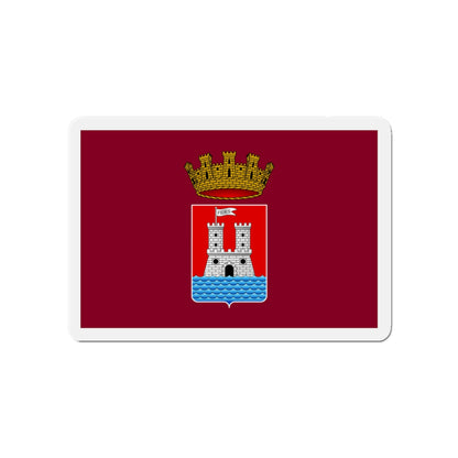 Flag of Livorno Italy - Die-Cut Magnet-4" x 4"-The Sticker Space