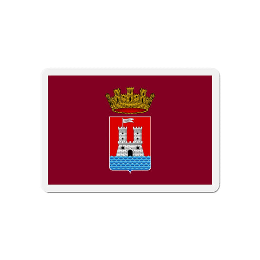 Flag of Livorno Italy - Die-Cut Magnet-6 × 6"-The Sticker Space