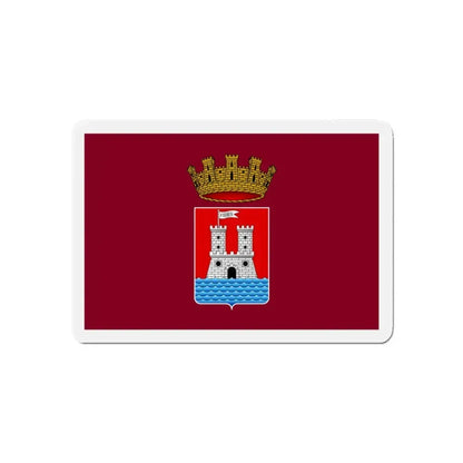 Flag of Livorno Italy - Refrigerator Magnet 5 Inch - The Sticker Space