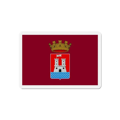 Flag of Livorno Italy - Refrigerator Magnet 6 Inch - The Sticker Space
