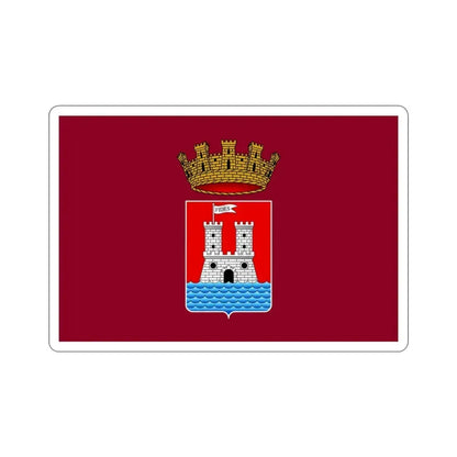 Flag of Livorno Italy STICKER Vinyl Die-Cut Decal 3 Inch - The Sticker Space