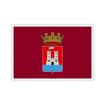 Flag of Livorno Italy STICKER Vinyl Die-Cut Decal 5 Inch - The Sticker Space