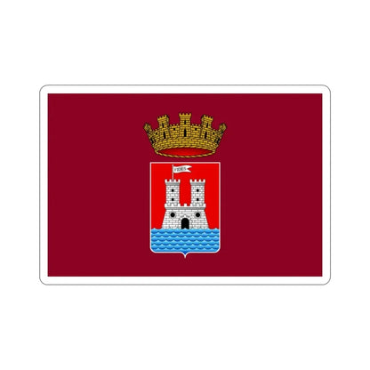 Flag of Livorno Italy STICKER Vinyl Die-Cut Decal - The Sticker Space