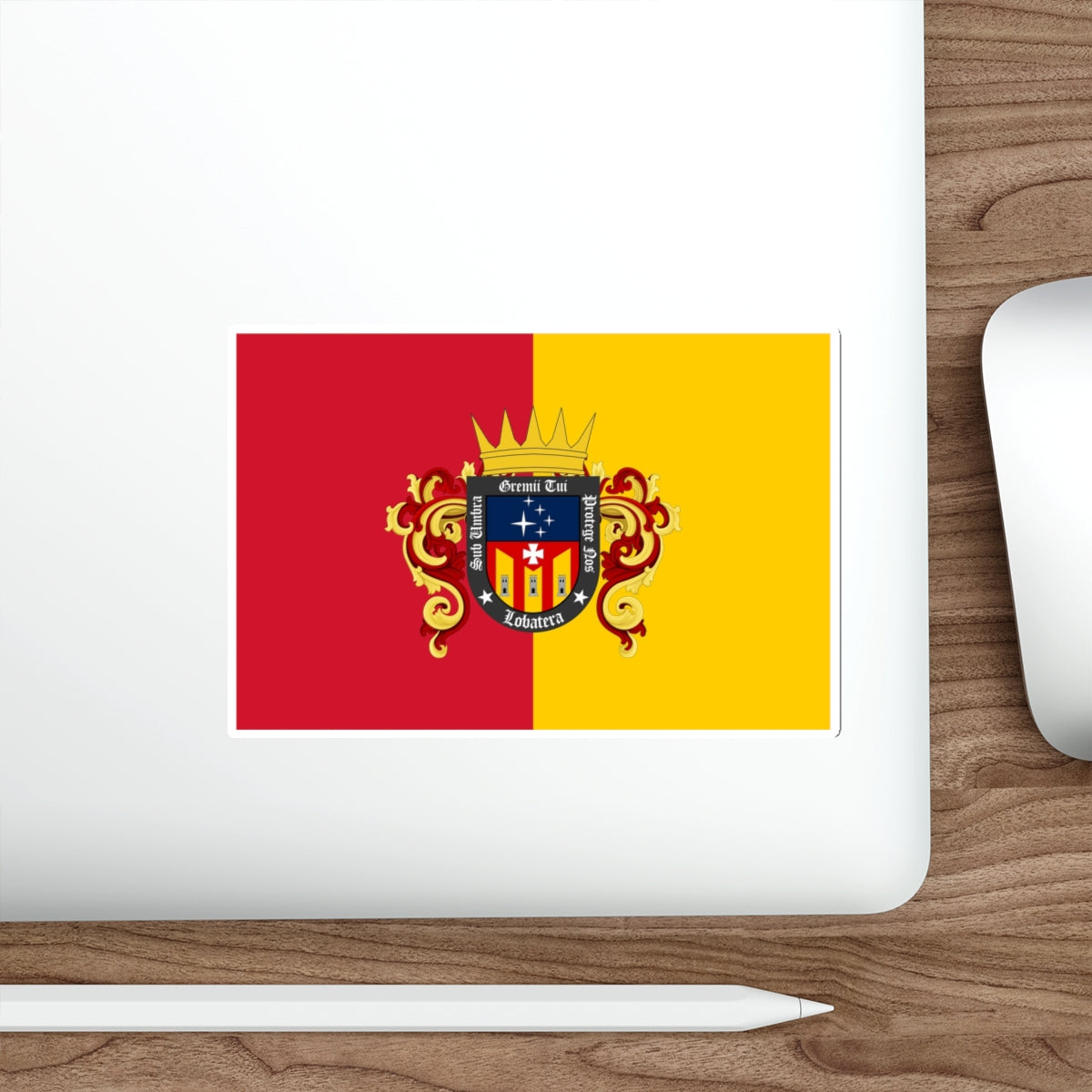 Flag of Lobatera Venezuela STICKER Vinyl Die-Cut Decal-The Sticker Space