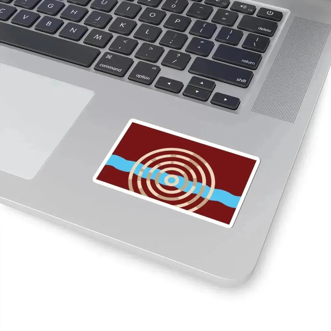 Flag of Lockport Illinois (United States) STICKER Vinyl Kiss-Cut Decal - The Sticker Space