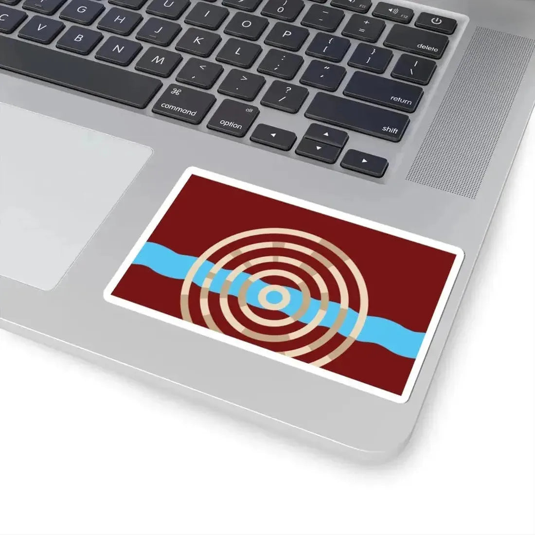 Flag of Lockport Illinois (United States) STICKER Vinyl Kiss-Cut Decal - The Sticker Space