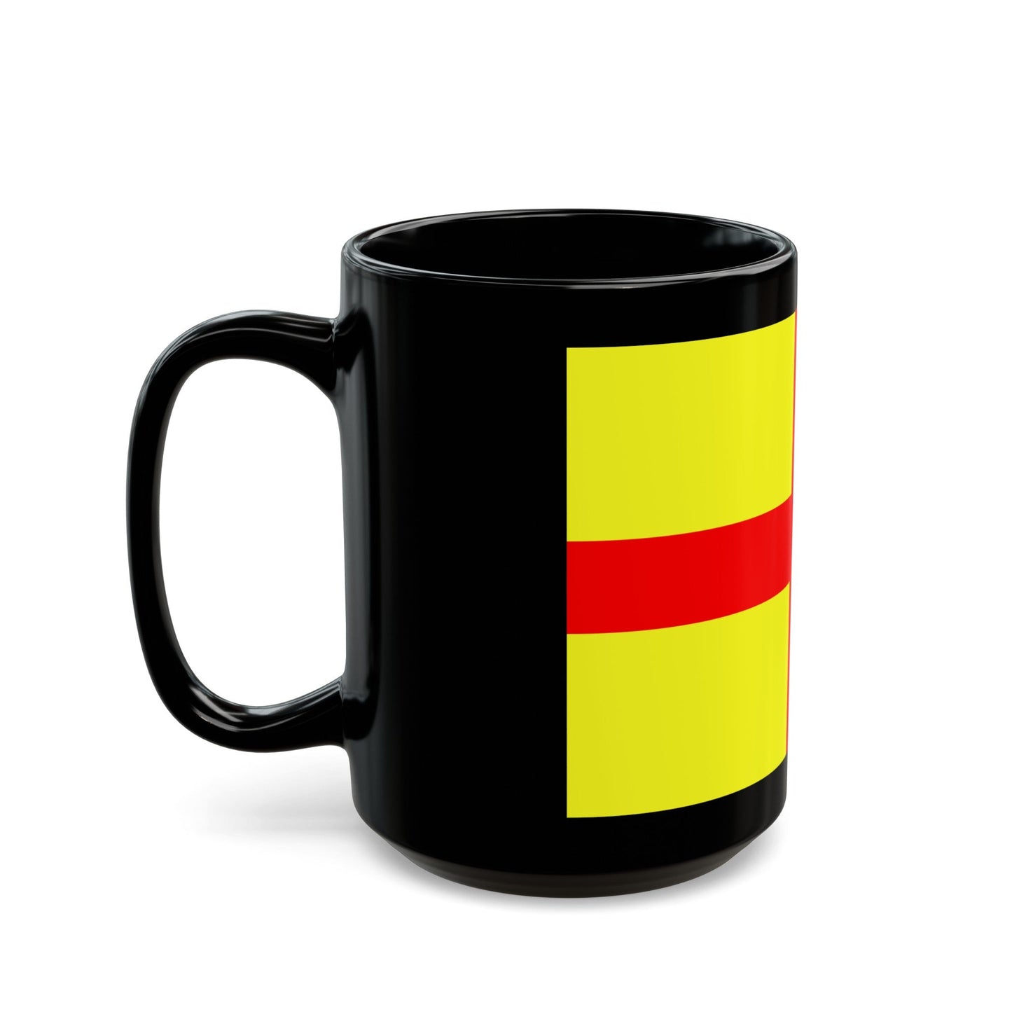 Flag of Lodi Italy - Black Coffee Mug-The Sticker Space