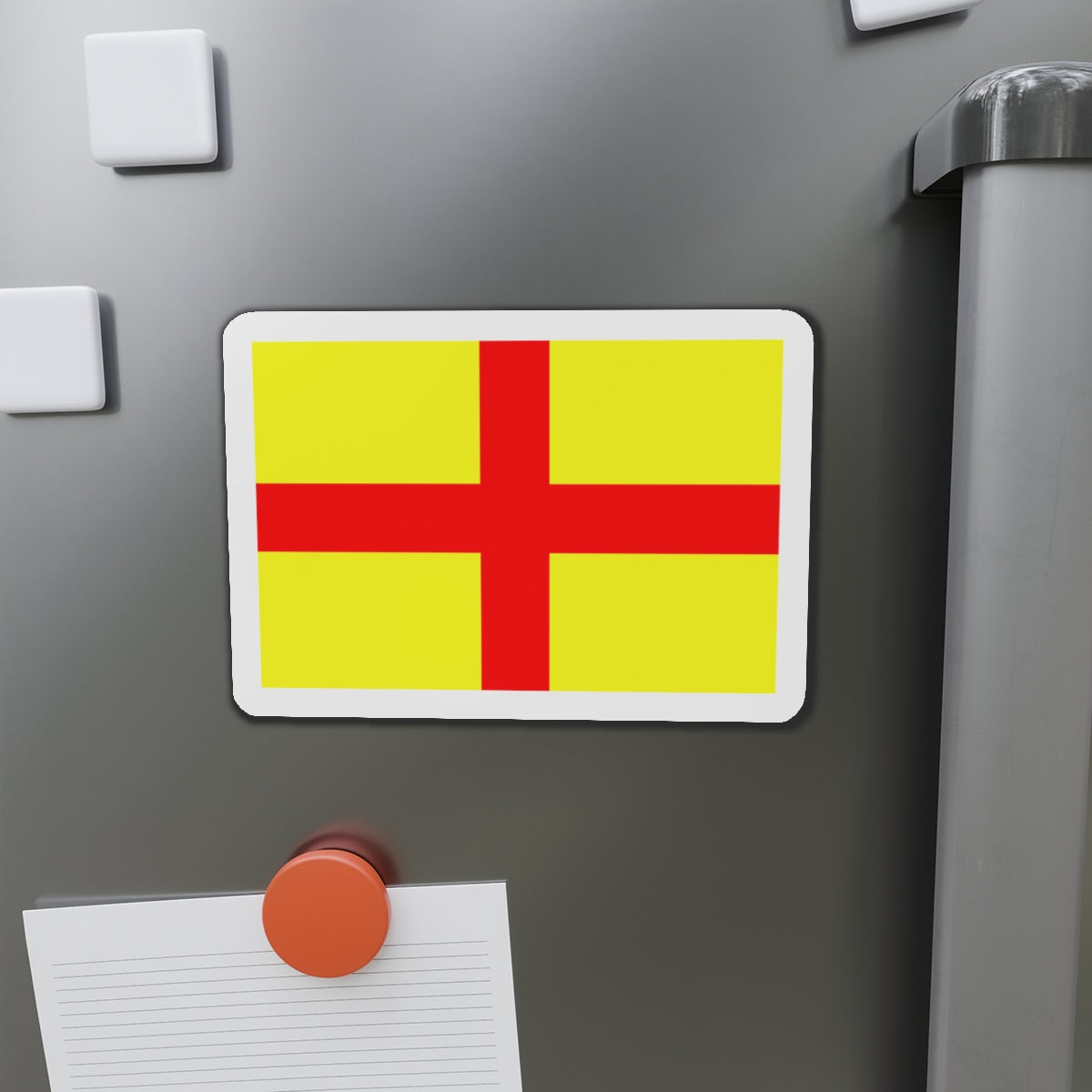 Flag of Lodi Italy - Die-Cut Magnet-The Sticker Space