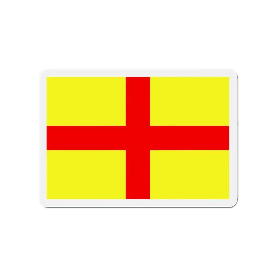 Flag of Lodi Italy - Refrigerator Magnet 3 Inch - The Sticker Space