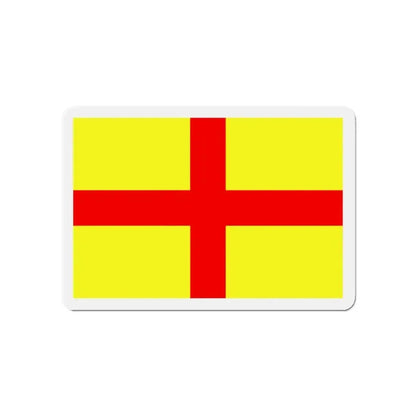 Flag of Lodi Italy - Refrigerator Magnet 4 Inch - The Sticker Space
