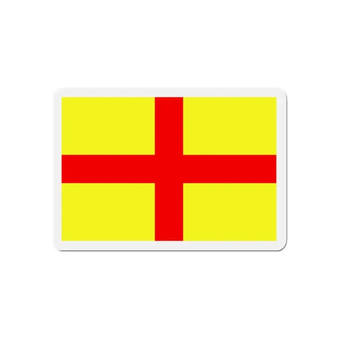 Flag of Lodi Italy - Refrigerator Magnet 5 Inch - The Sticker Space