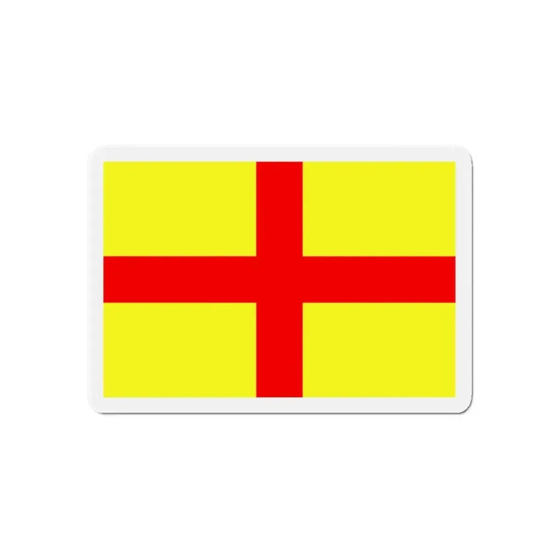Flag of Lodi Italy - Refrigerator Magnet 6 Inch - The Sticker Space