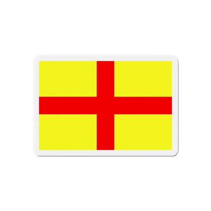 Flag of Lodi Italy - Refrigerator Magnet 6 Inch - The Sticker Space