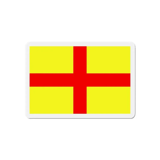 Flag of Lodi Italy - Refrigerator Magnet 6 Inch - The Sticker Space