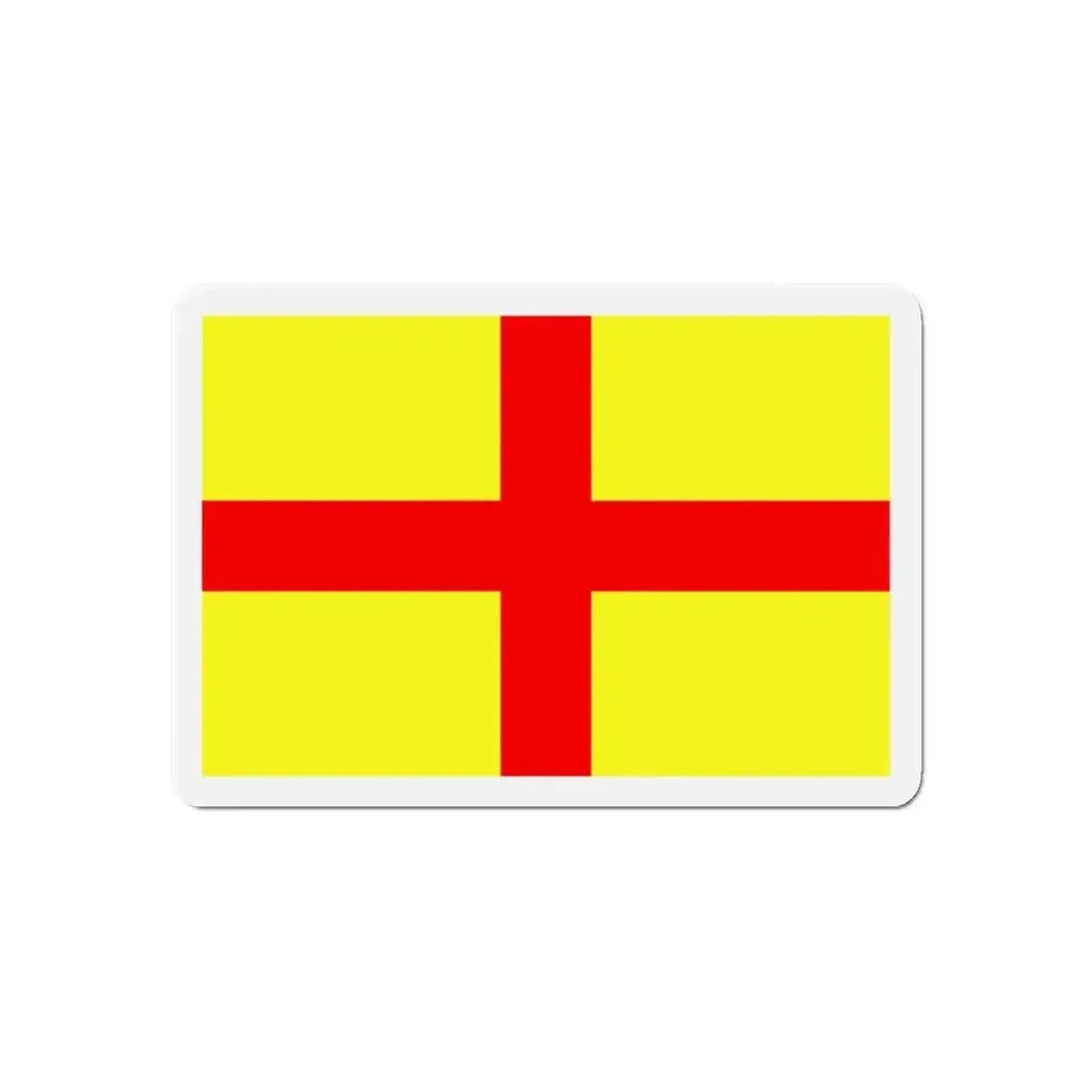 Flag of Lodi Italy - Refrigerator Magnet - The Sticker Space