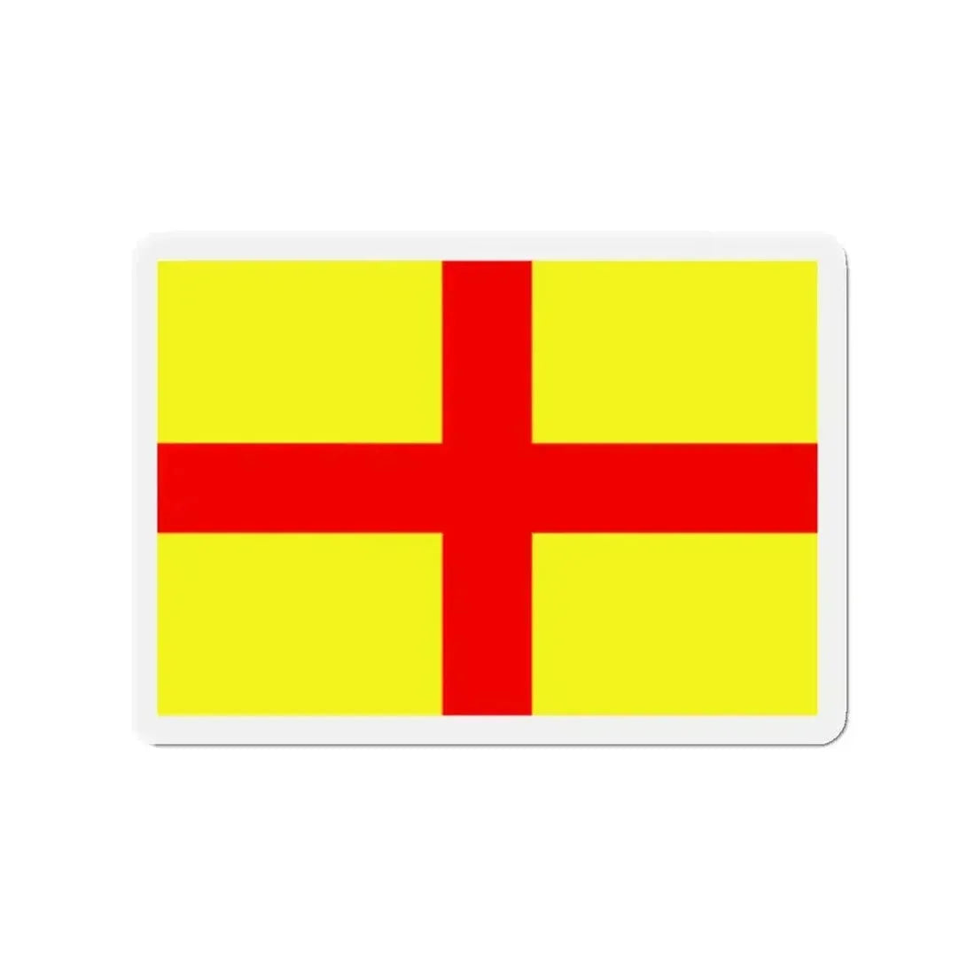 Flag of Lodi Italy - Refrigerator Magnet - The Sticker Space