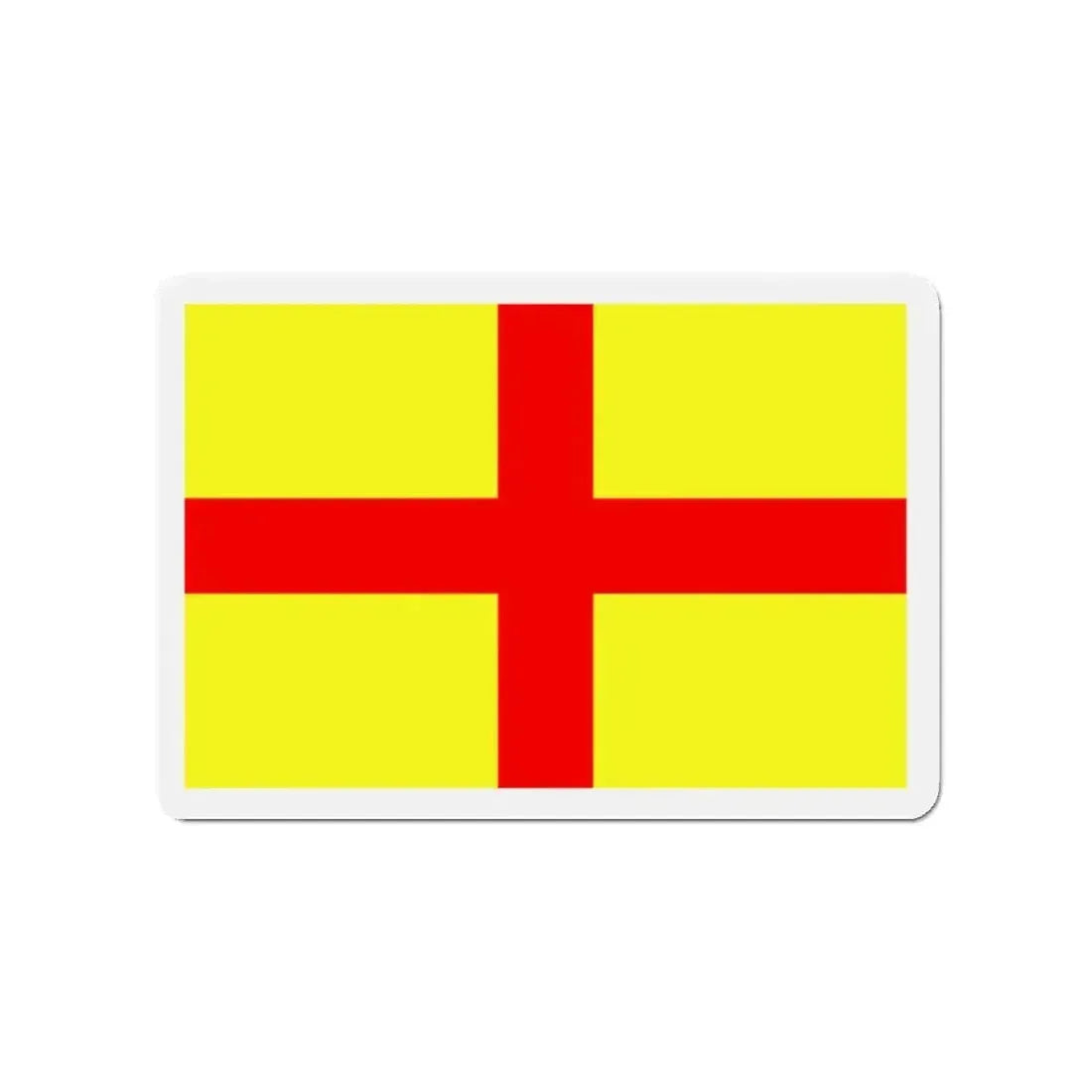 Flag of Lodi Italy - Refrigerator Magnet - The Sticker Space