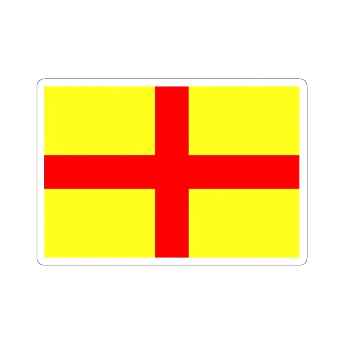 Flag of Lodi Italy STICKER Vinyl Die-Cut Decal - The Sticker Space