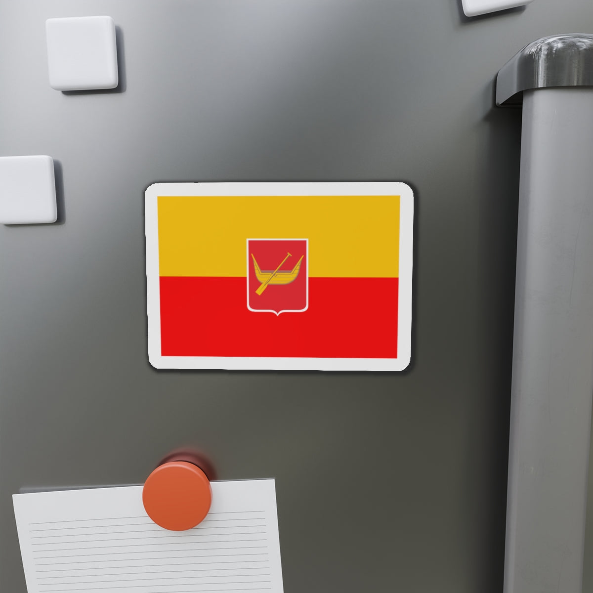 Flag of Łódź Poland - Die-Cut Magnet-The Sticker Space