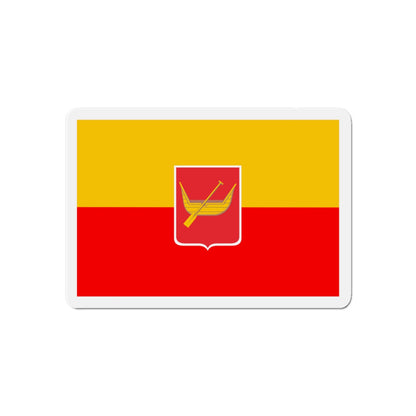 Flag of Łódź Poland - Die-Cut Magnet-6 × 6"-The Sticker Space