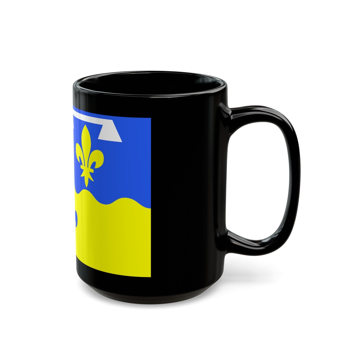 Flag of Loir et Cher France - Black Coffee Mug-The Sticker Space