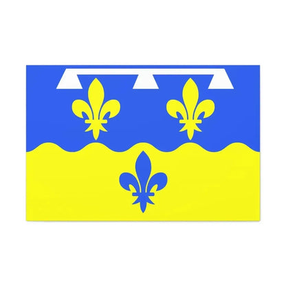 Flag of Loir et Cher France - Canvas Wall Art - The Sticker Space