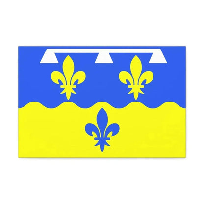 Flag of Loir et Cher France - Canvas Wall Art - The Sticker Space
