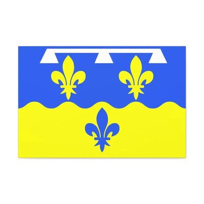 Flag of Loir et Cher France - Canvas Wall Art - The Sticker Space