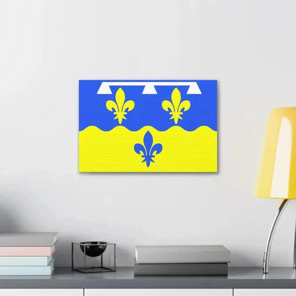 Flag of Loir et Cher France - Canvas Wall Art - The Sticker Space