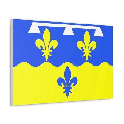 Flag of Loir et Cher France - Canvas Wall Art - The Sticker Space