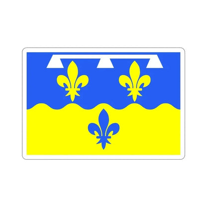 Flag of Loir et Cher France STICKER Vinyl Die-Cut Decal 3 Inch - The Sticker Space