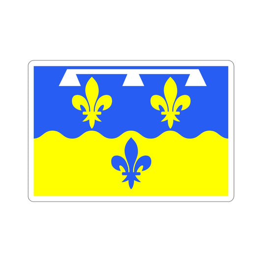 Flag of Loir et Cher France STICKER Vinyl Die-Cut Decal-6 Inch-The Sticker Space