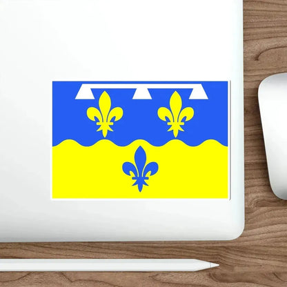 Flag of Loir et Cher France STICKER Vinyl Die-Cut Decal - The Sticker Space