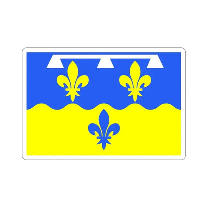 Flag of Loir et Cher France STICKER Vinyl Die-Cut Decal - The Sticker Space