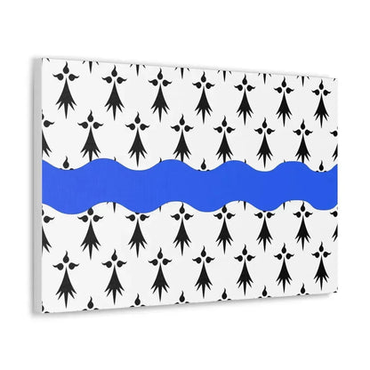 Flag of Loire Atlantique France 2 - Canvas Wall Art - The Sticker Space