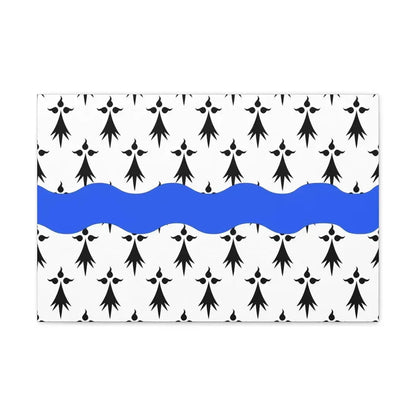 Flag of Loire Atlantique France 2 - Canvas Wall Art - The Sticker Space