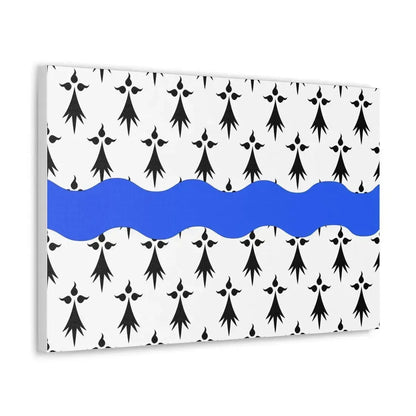 Flag of Loire Atlantique France 2 - Canvas Wall Art - The Sticker Space