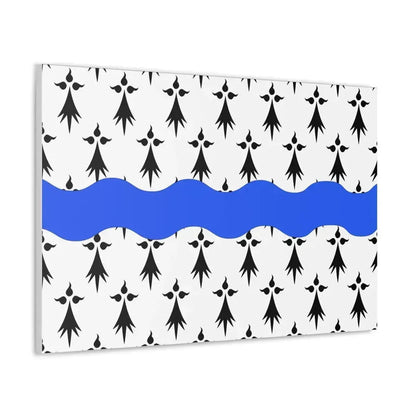 Flag of Loire Atlantique France 2 - Canvas Wall Art - The Sticker Space