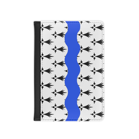 Flag of Loire Atlantique France 2 - Passport Holder-3.9" x 5.8"-The Sticker Space