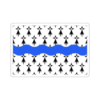 Flag of Loire Atlantique France 2 STICKER Vinyl Die-Cut Decal 2 Inch - The Sticker Space