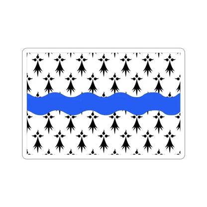 Flag of Loire Atlantique France 2 STICKER Vinyl Die-Cut Decal 3 Inch - The Sticker Space