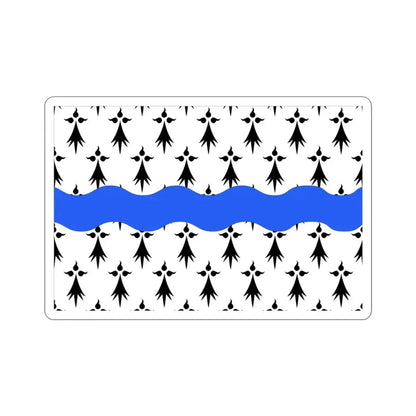 Flag of Loire Atlantique France 2 STICKER Vinyl Die-Cut Decal 3 Inch - The Sticker Space