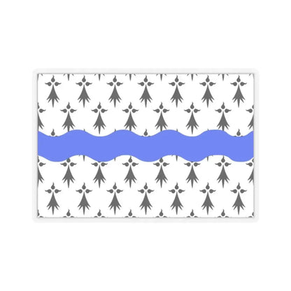 Flag of Loire Atlantique France 2 - STICKER Vinyl Kiss-Cut Decal 2 Inch Transparent - The Sticker Space
