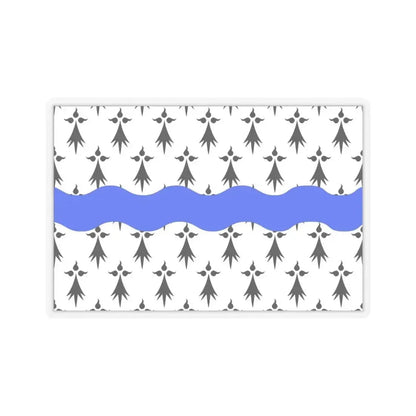 Flag of Loire Atlantique France 2 - STICKER Vinyl Kiss-Cut Decal 6 Inch Transparent - The Sticker Space