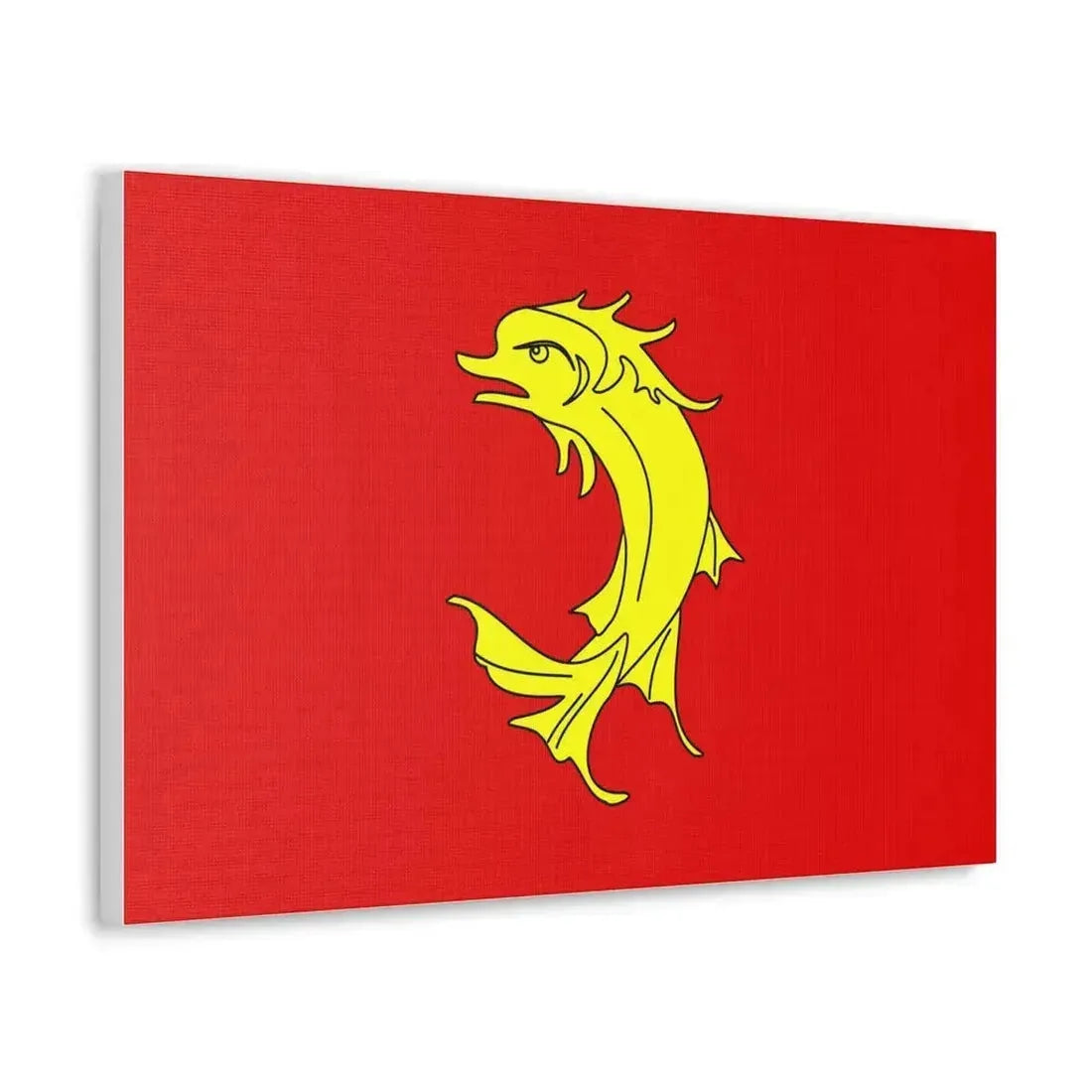 Flag of Loire France 2 - Canvas Wall Art - The Sticker Space